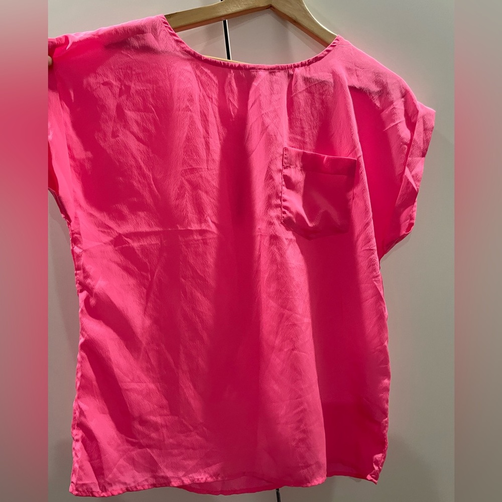 Never worn Bright Pink blouse